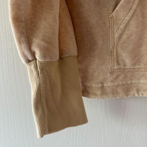 Escada Womens Velour Pullover‎ Cotton Blend Knit Sweater Hoodie Sz 34 Small - Picture 5 of 11
